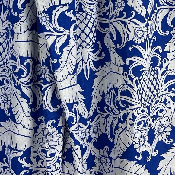 Rachel Zoe | Tropical Vacay Linen Blend Elastic Waist Wide Leg Pants | S - Picture 4 of 9